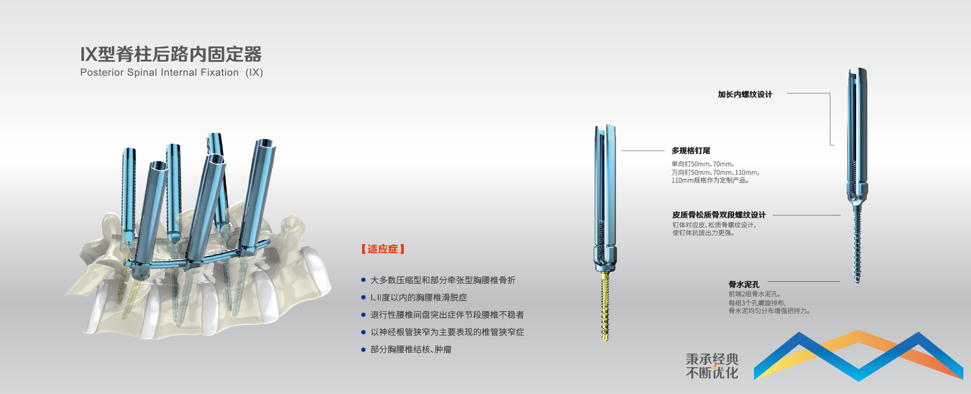 IX型脊柱內固定器